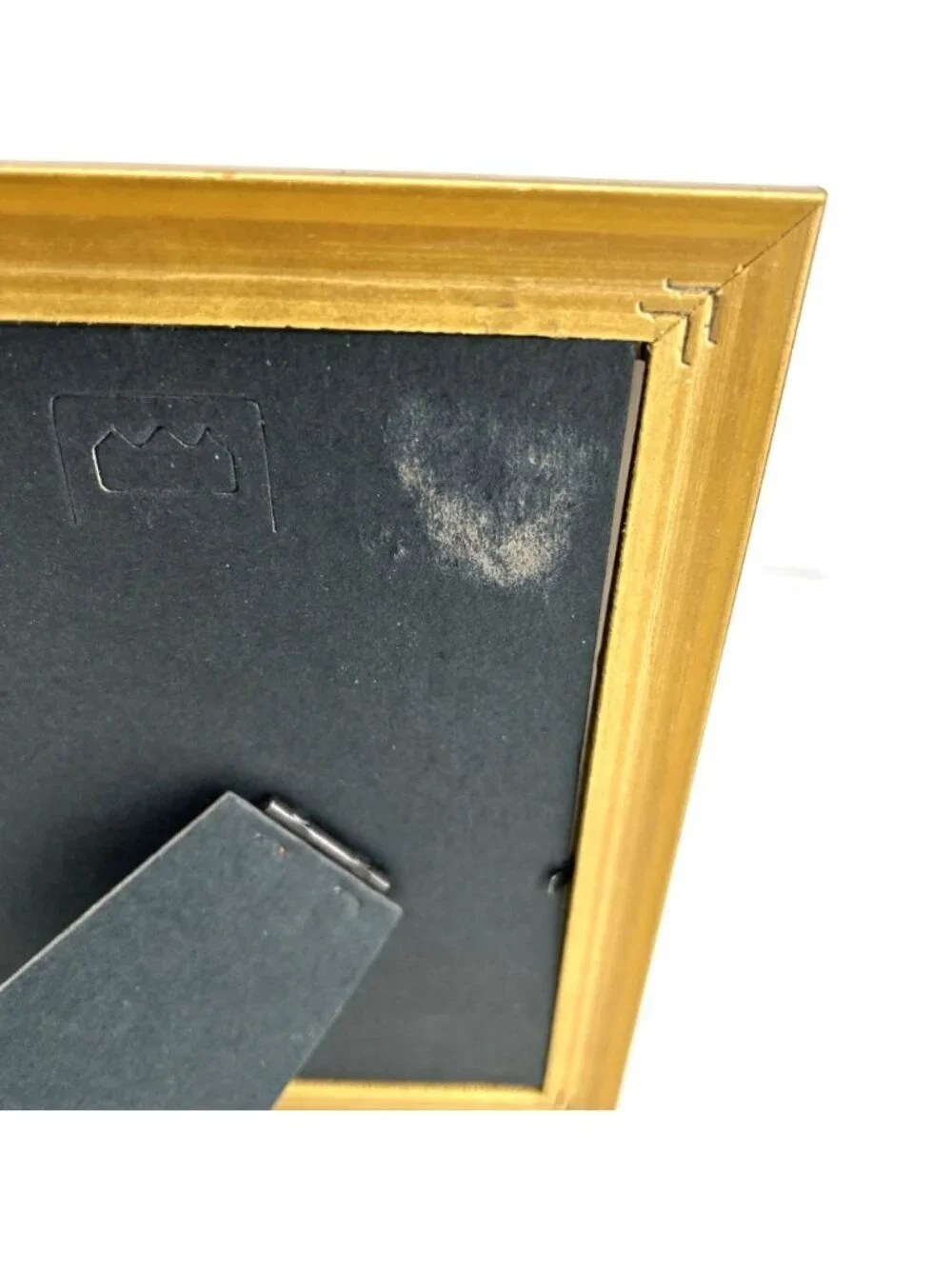 Gold Picture Frame 5 x 7 Wood Gold Leaf Florentine Glass Table Top Wall USA